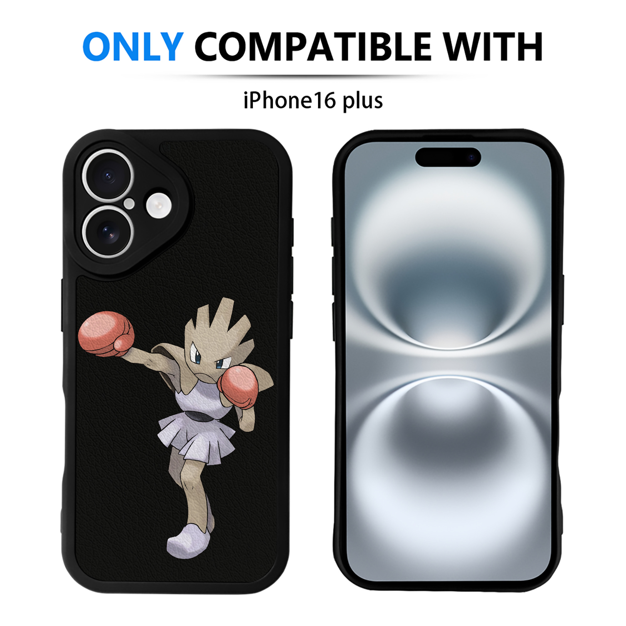 （画像用） ポケットモンスター Pokémon 【iPhone 16シリーズ対応】シリコンスマホケース（レザー調） 材質：シリコン